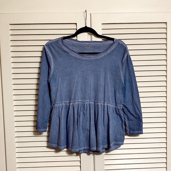 Soft quarter sleeve top from Arizona Jean Co. - Picture 1 of 3